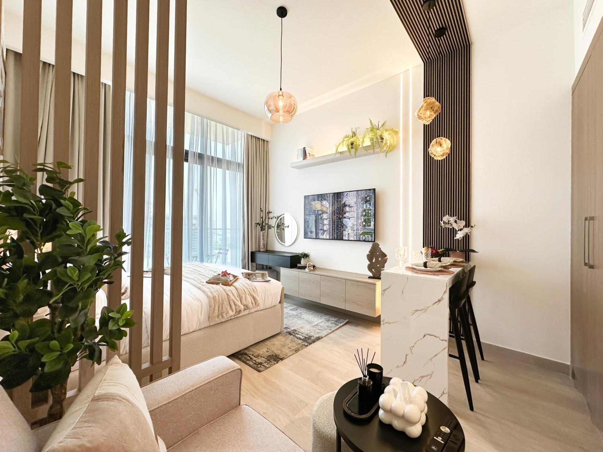 Trophy Modern Marvel Cozy With Smart Features In Azizi Riviera